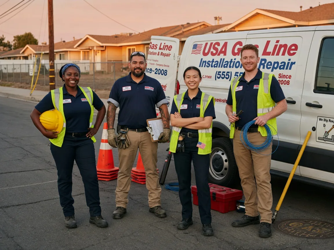 Gas Line Installation company in Middleport, NY